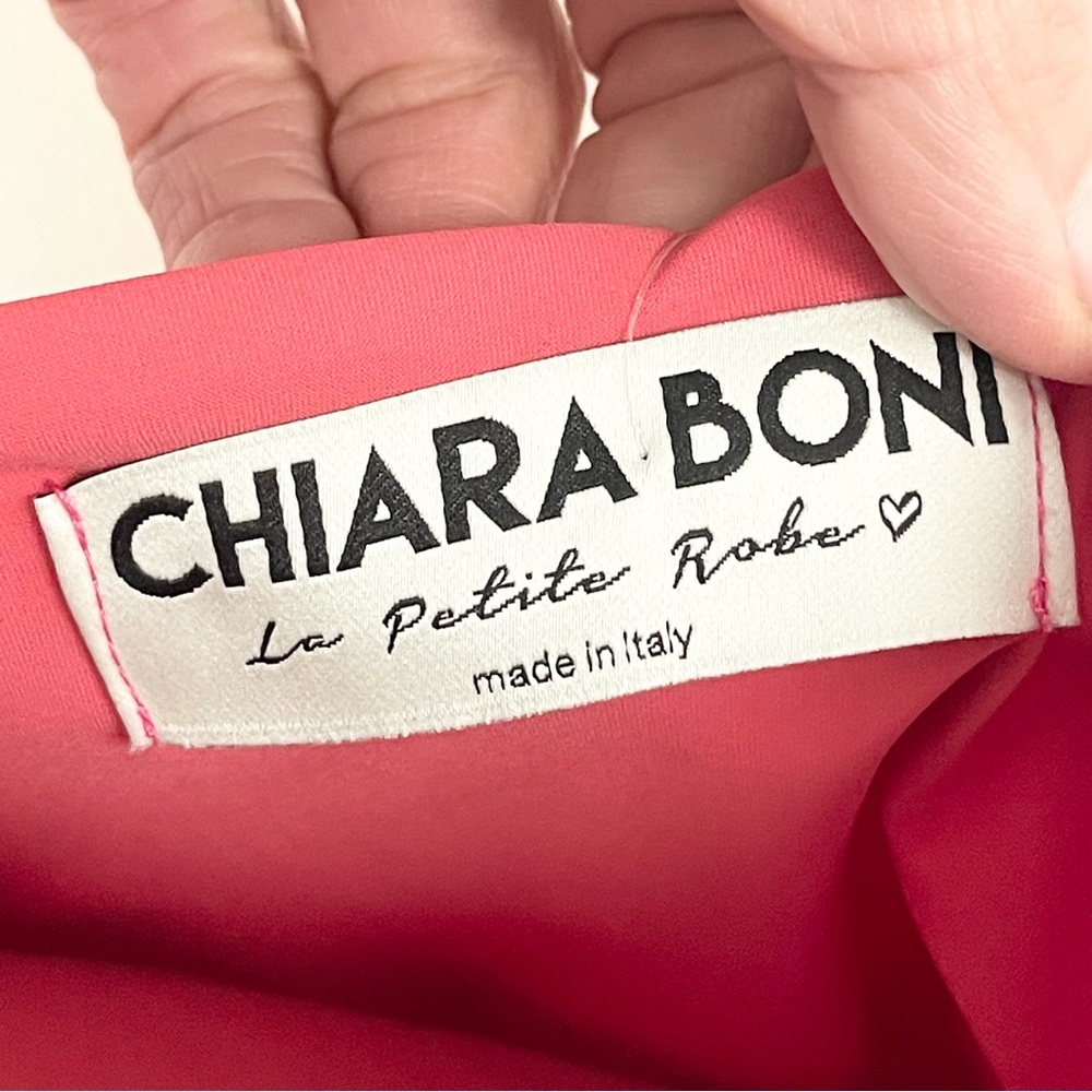 Stunning NWT Chiara Boni Peplum Dress Dominik Laser Cut dress! - Picture 14 of 16